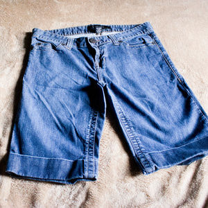 2/$20 Calvin Klein Jeans Denim Bermuda Capri Short